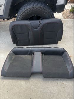 Chevy Camaro ZL1  Back seat