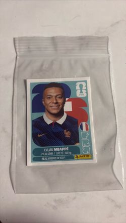 Kylian Mbappe world cup 2026 sticker