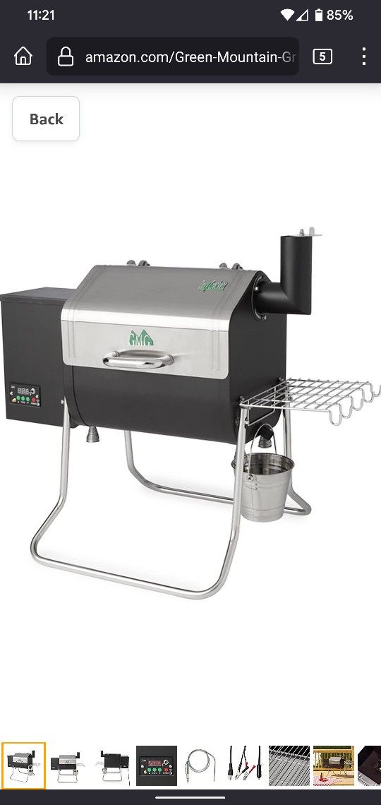 GRILL BBQ - Davy Crockett by Green Mountain Grills for Sale in New York ...