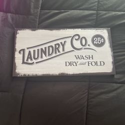 Laundry Sign 