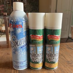 Artificial Snow Spray