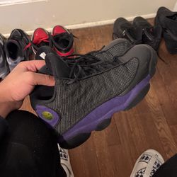 Jordan 13 Court Purples Size 8.5-9