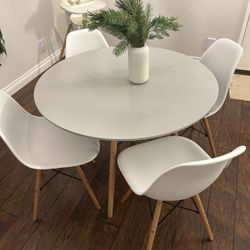 All Modern Dining Table + Chairs
