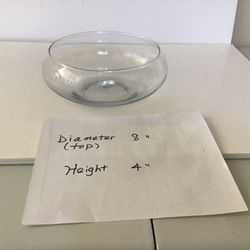 Glass Salad Bowl
