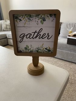 Decor sign