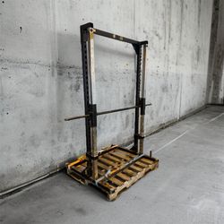 Body solid smith machine squat bench rack weight lifting Olympic weights