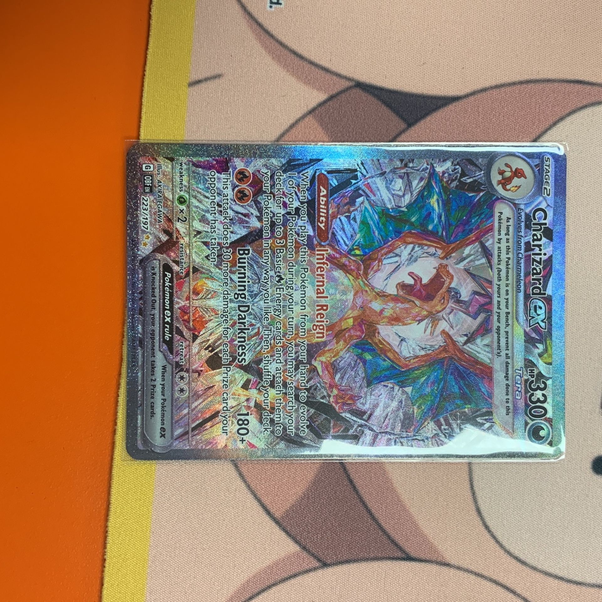 Charizard ex (223/197), Busca de Cards