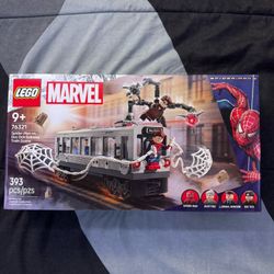 Marvel Lego Spiderman Vs Doc Ock Subway Scene 
