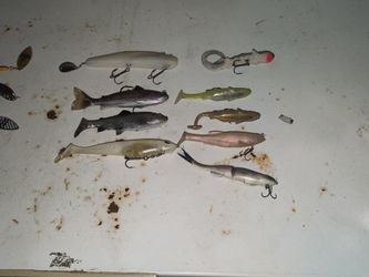 Pike muskie walleye baits