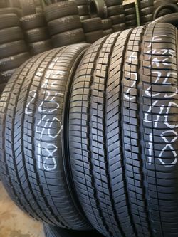 225/40-18 (2 Yokohama Tires 80% Tread Life 