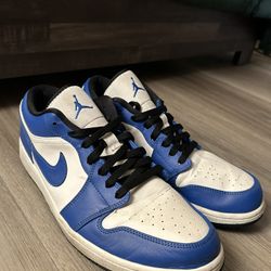 Nike Air Jordan 1 Low Blue/White Game Royal Men’s