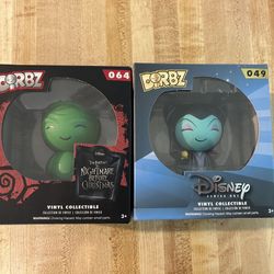 2 Dorbz Figures (Oogie Boogie and Maleficent )