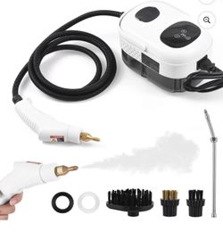 2500W Handheld Steam Cleaner, Steamer for Cleaning,15SFast Heating High Pressure Portable Steam Cleaner