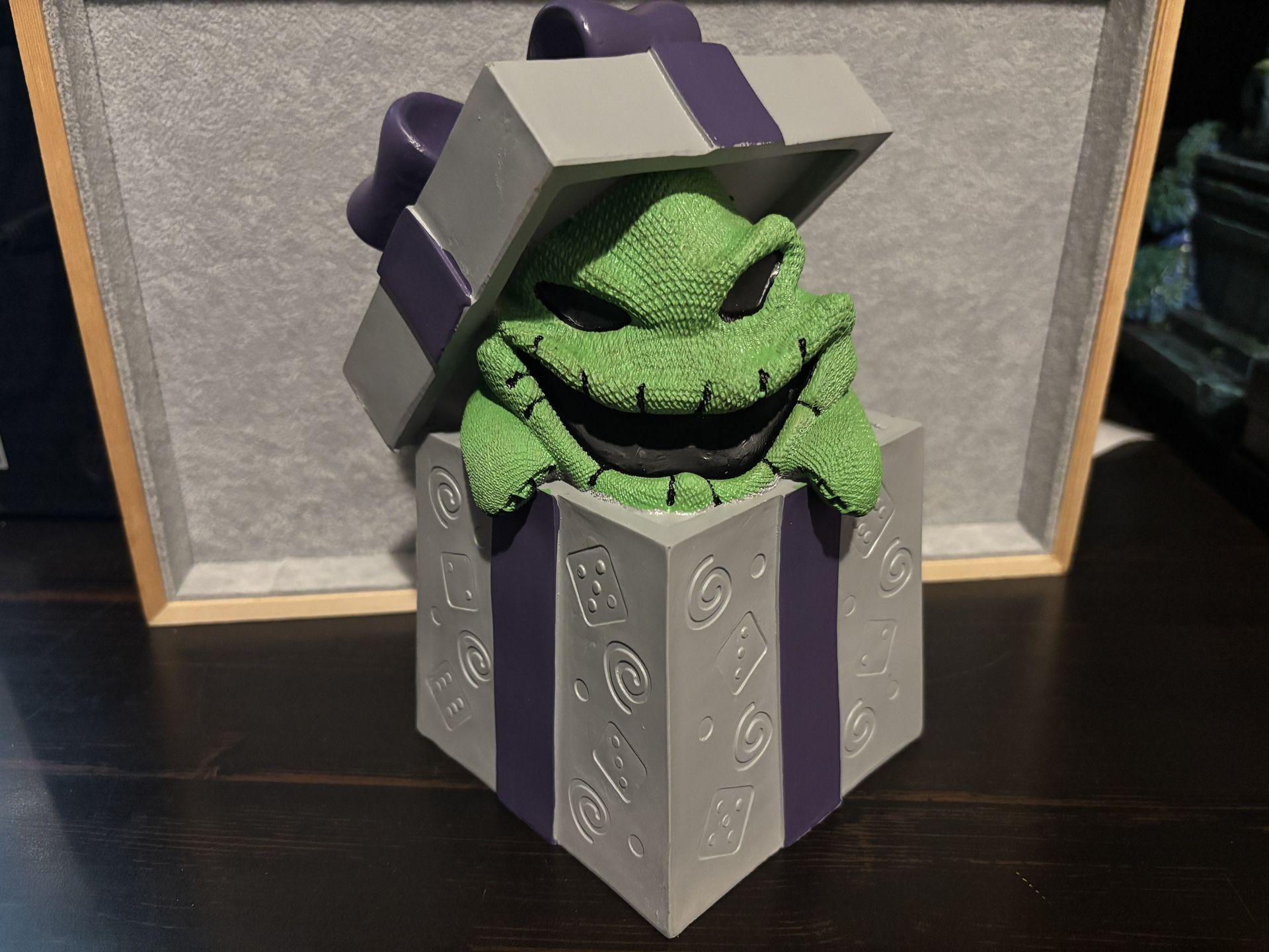 Nightmare Before Christmas Oogie Boogie Present, Resin Figure