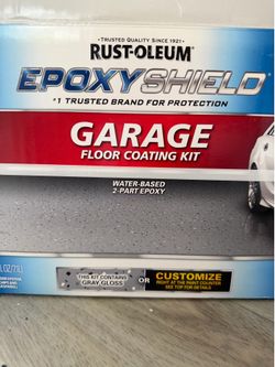 Complete 1-Car Garage Epoxy Kit – Rust-Oleum EpoxyShield (New)
