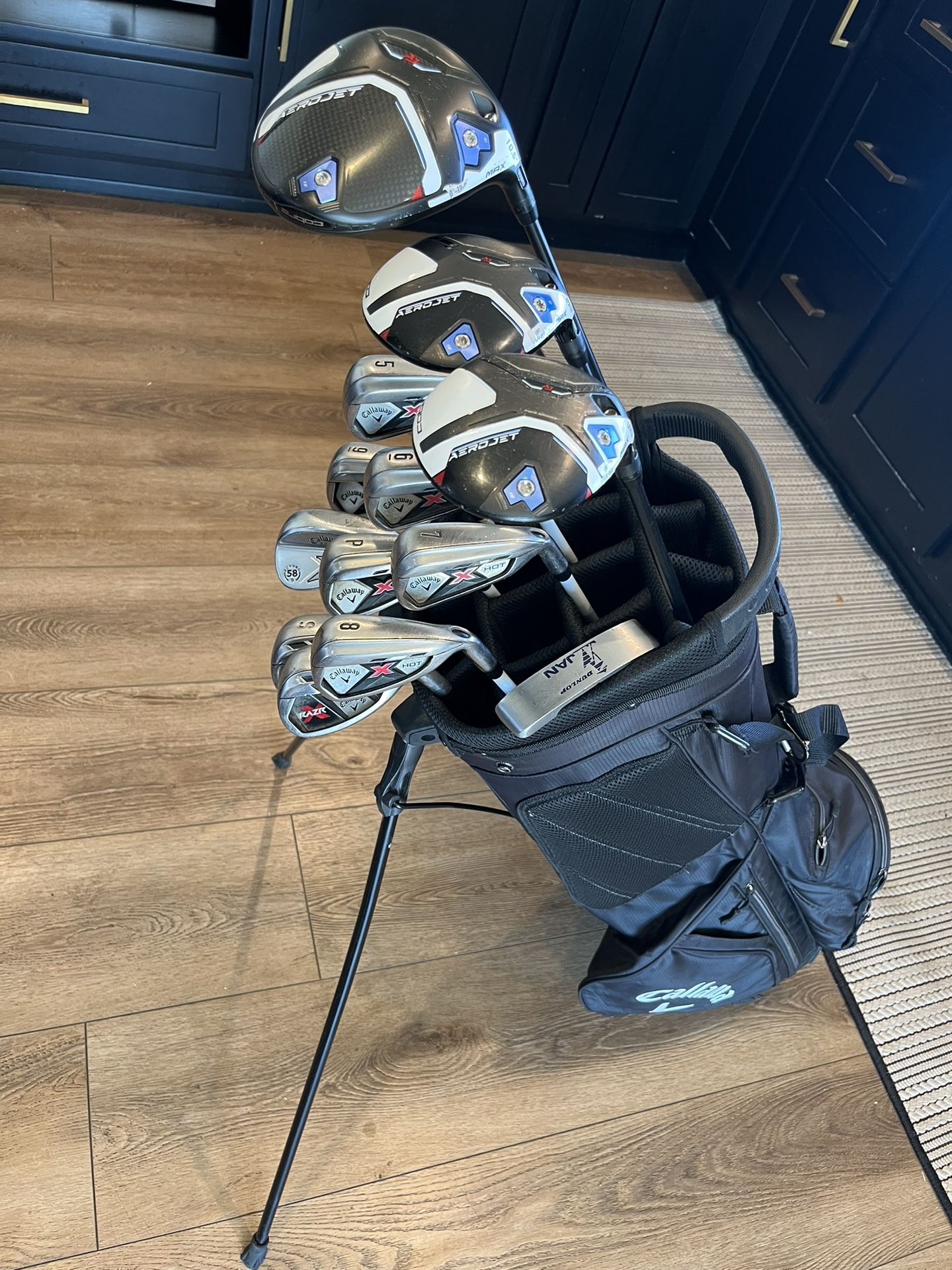 “ Beginners” Callaway, Cobra Complete Golf Set ,13 Clubs + Callaway Golf Bag⛳️ $435 obo