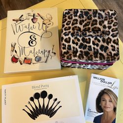 SeneGence starter kit brushes makeup box