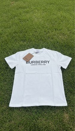Burberry London England White T-Shirt