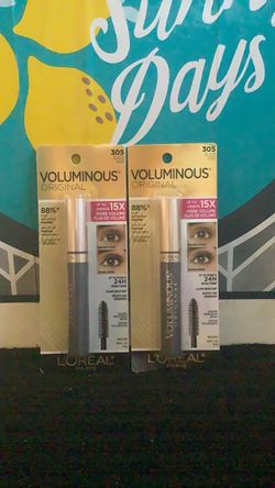 L'Oreal Voluminous Original Mascara – 2 for $10 or $6 each
