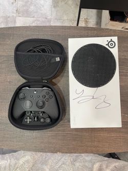 Larry Wheels and Larry wheels security signed Xbox Series S