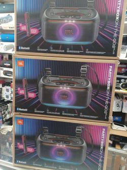 Jbl party on the go 2. Latest Model.  Brand New.  Free 🎤 Included