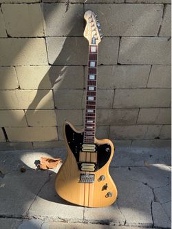 Vintage REVO Series 'Integra' Electric Guitar ~ Natural Satin