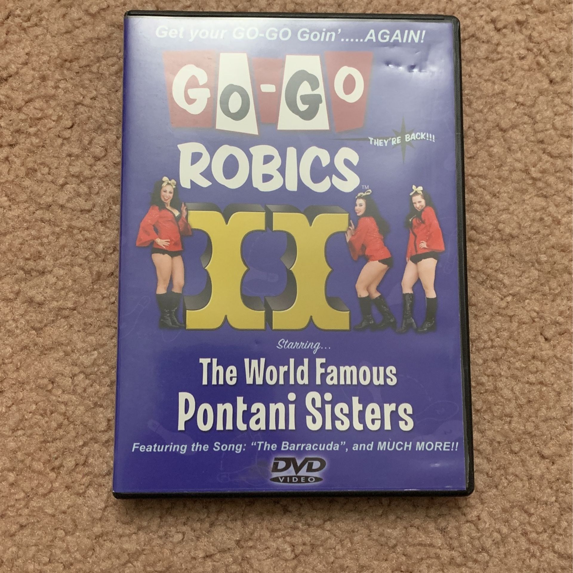 Pontani Sisters Go-Go Robics II DVD Sealed