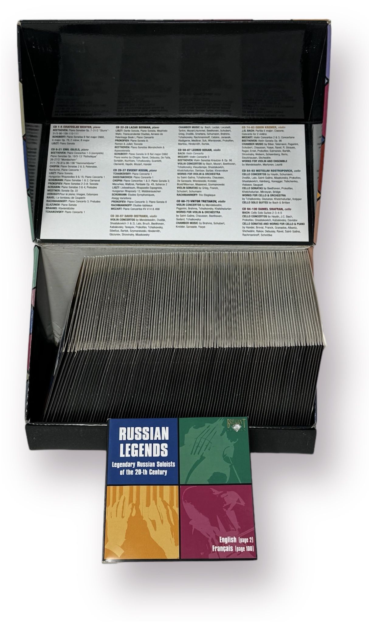 ⭐︎RUSSIAN LEGENDS 100 CD BOX ⭐︎RUSSIAN LEGENDS 100 CD BOX | eBay
