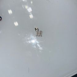 M Pendant w/ Crown