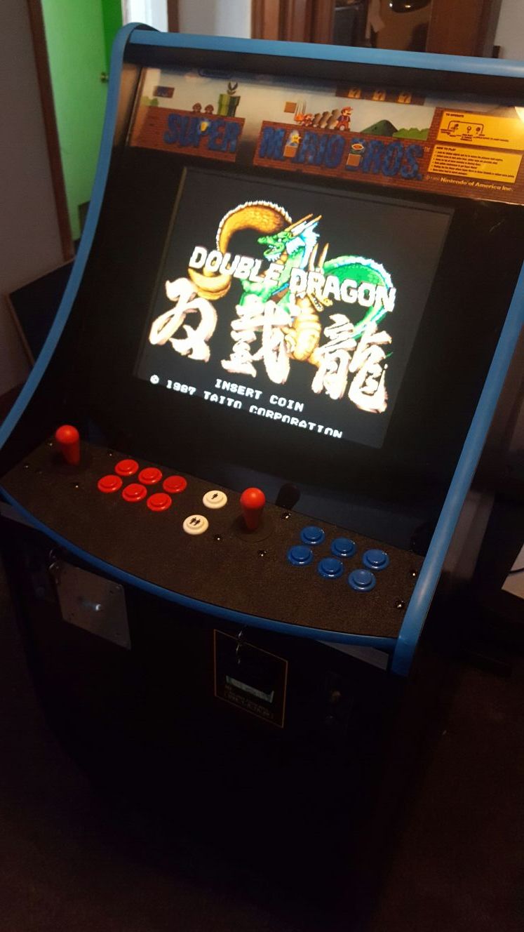 DOUBLE DRAGON ARCADE MACHINE by Taito 1987