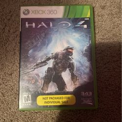 Halo 4 For Xbox 360 Both Disc Included 