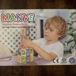 40 Piece Magnetic Building Blocks Educational Toy