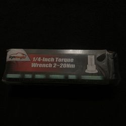 EPAuto 1/4-Inch Torque Wrench with a range of 2-20 Nm