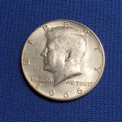 1966 Kennedy Silver Half Dollar