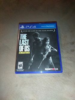 The Last of Us PS4 PlayStation 4