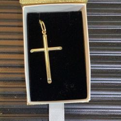 14k Cross Pendant