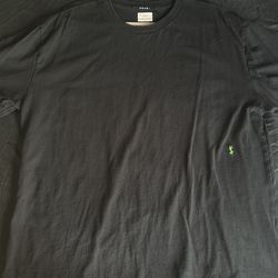 Black with green graphics Ksubi T shirt Xl