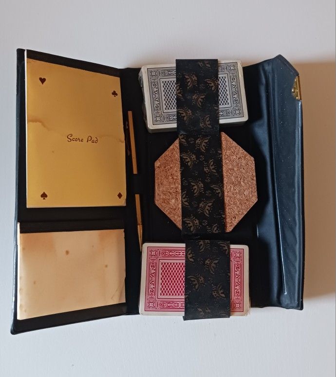 Vintage Bridge Card Game Set