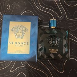 Versace eros parfum. With free travel bottle.
