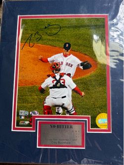Clay Buchholz autograph picture - Boston Red Sox