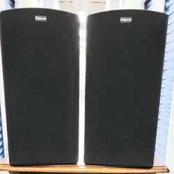 Klipsch Icon KB-15 Black Bookshelf Speakers SN 101(contact info removed)91082 (Preowned)