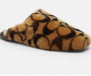 Coach slippers