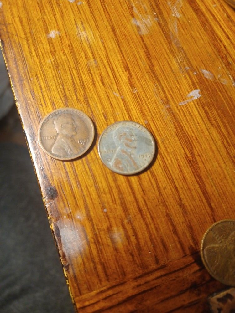 Peny 1925 Y 1943 De Metal La 43