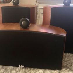 B&W Surround Sound Speakers