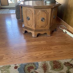 Octagon Antique Table 