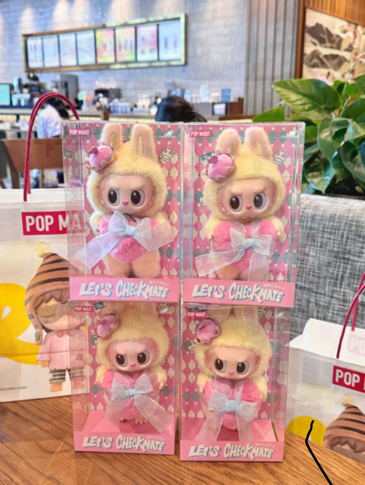 Labubu "Let’s Checkmate" Plush Vinyl Figure – Brand New!