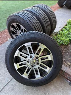 Toyota tundra 5 birlos wheels and tires