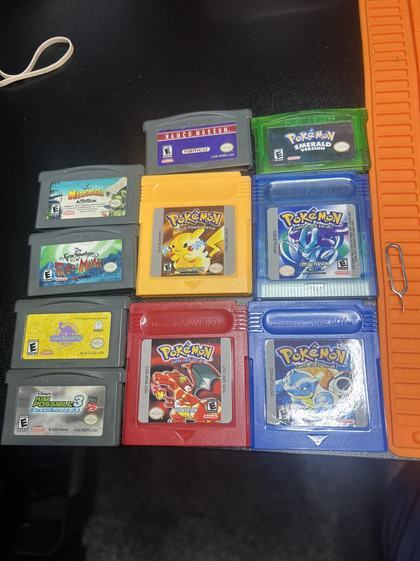 Gameboy Games. 