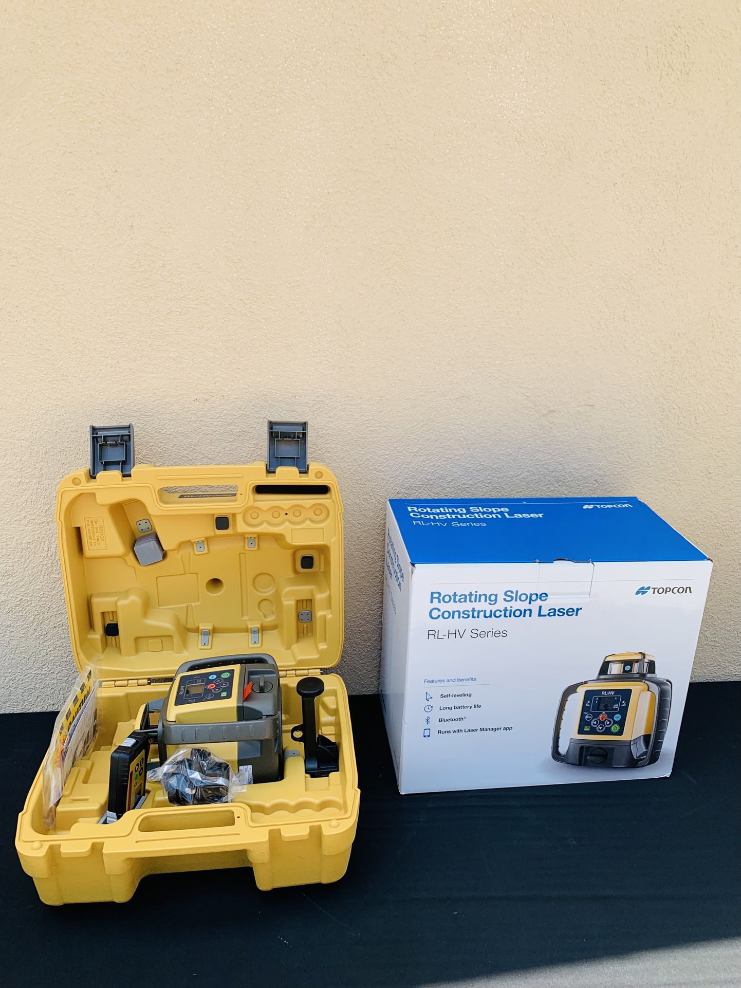 Topcon RL-HV2S Multi-Purpose Self-Leveling Dual Grade Construction Laser Kit