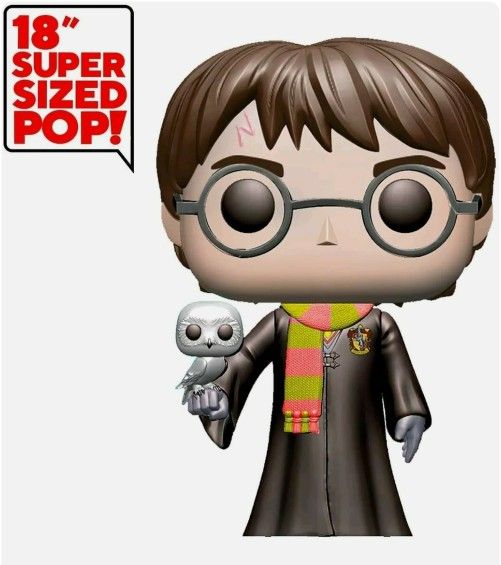 SEALED BOX HARRY POTTER WITH HEDWIG 18 INCH Funko Pop! NEW
